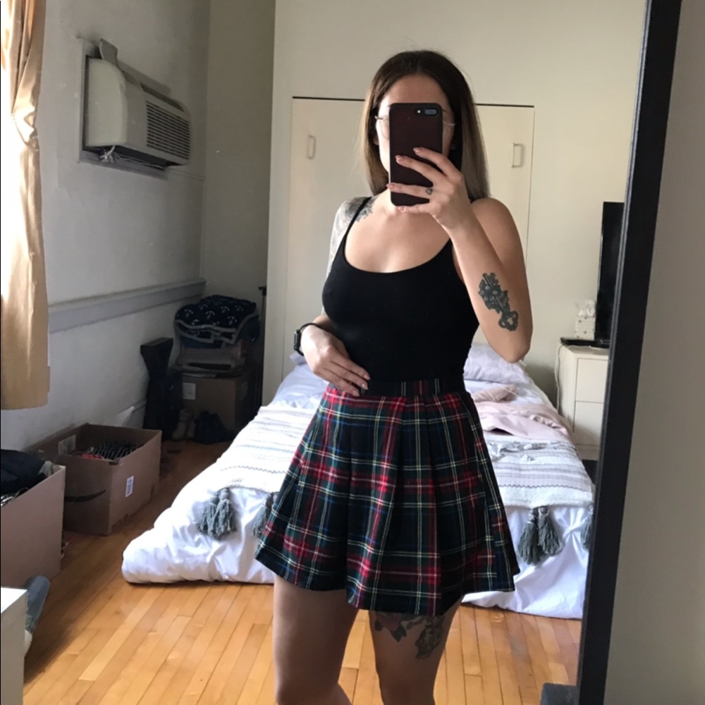 Plaid Skirt